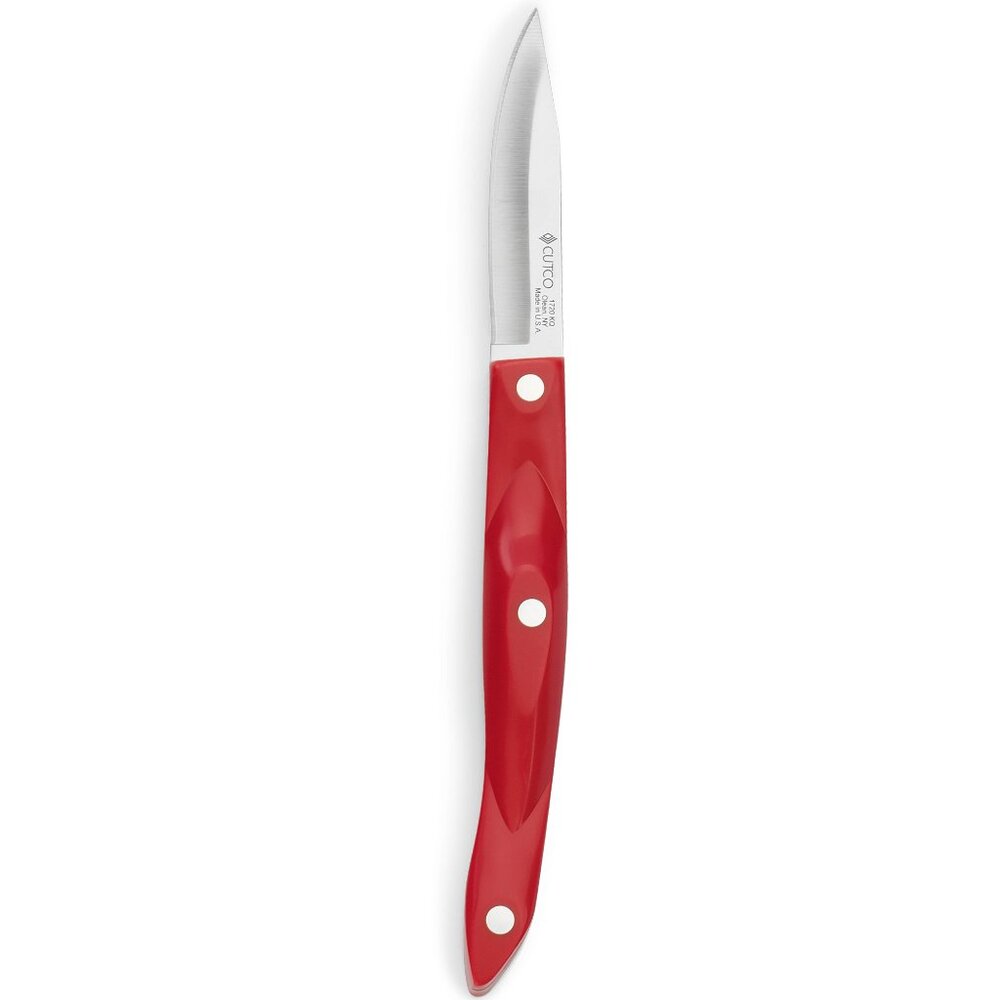 Cutco 1720 2-3/4" Paring Knife, Red Handle - Brand New!